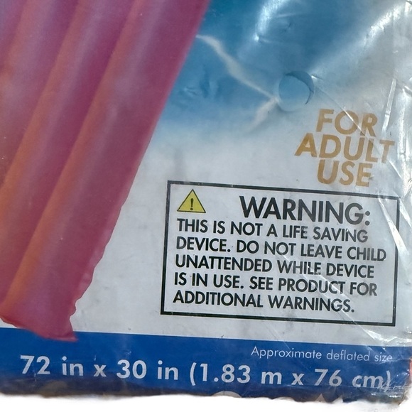 INTEX Neon Frost Mat - PINK - Picture 2 of 5